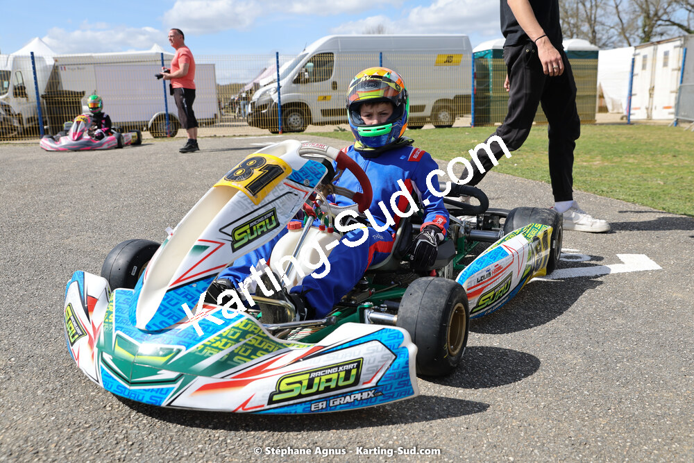 25 & 26/03/2023 : 2ème manche du Championnat du Sud à Layrac (photos Stéphane Agnus) 2023 — karting