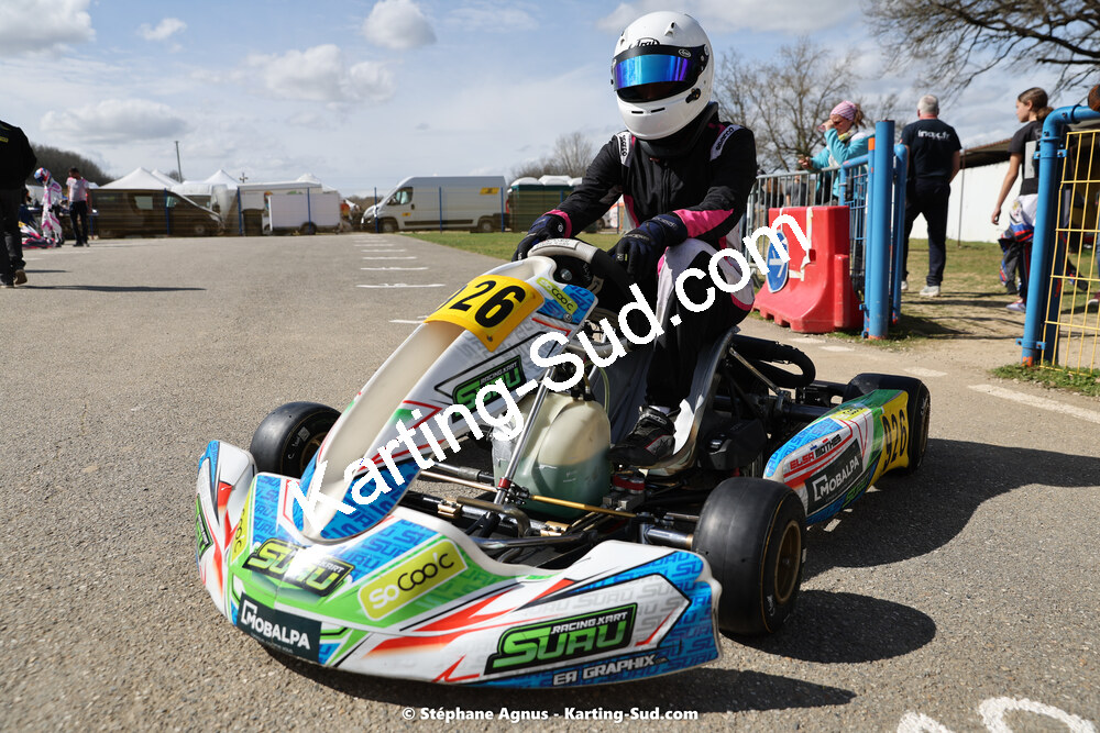 25 & 26/03/2023 : 2ème manche du Championnat du Sud à Layrac (photos Stéphane Agnus) 2023 — karting