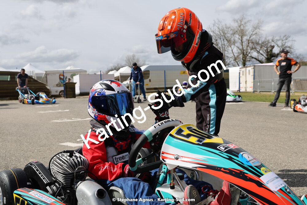 25 & 26/03/2023 : 2ème manche du Championnat du Sud à Layrac (photos Stéphane Agnus) 2023 — karting
