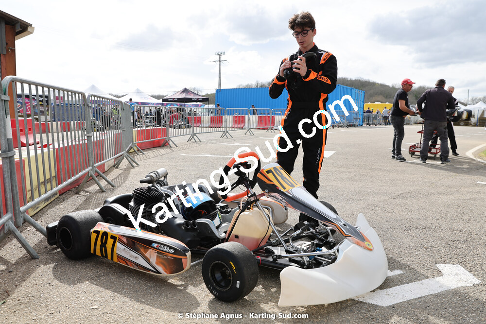 25 & 26/03/2023 : 2ème manche du Championnat du Sud à Layrac (photos Stéphane Agnus) 2023 — karting