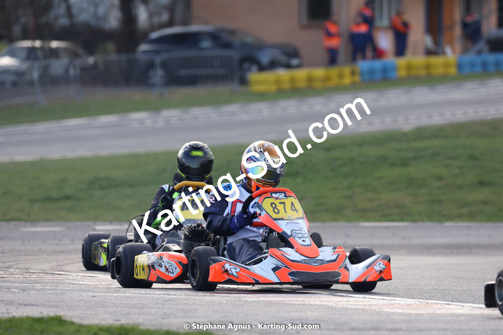 25 & 26/03/2023 : 2ème manche du Championnat du Sud à Layrac (photos Stéphane Agnus) 2023 — karting