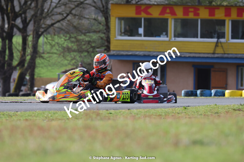 25 & 26/03/2023 : 2ème manche du Championnat du Sud à Layrac (photos Stéphane Agnus) 2023 — karting