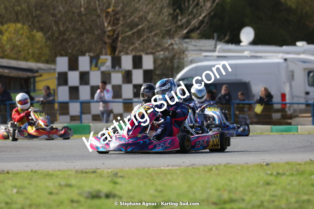 25 & 26/03/2023 : 2ème manche du Championnat du Sud à Layrac (photos Stéphane Agnus) 2023 — karting