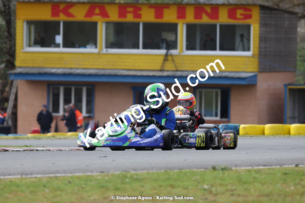 25 & 26/03/2023 : 2ème manche du Championnat du Sud à Layrac (photos Stéphane Agnus) 2023 — karting