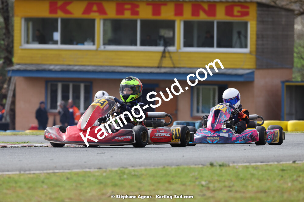 25 & 26/03/2023 : 2ème manche du Championnat du Sud à Layrac (photos Stéphane Agnus) 2023 — karting