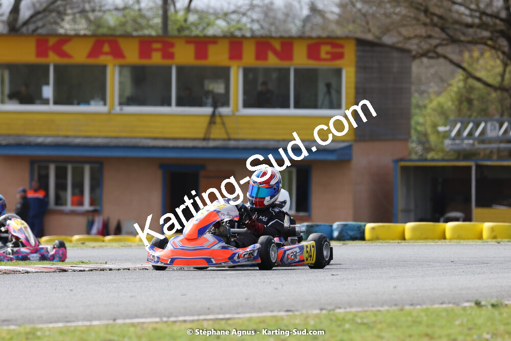 25 & 26/03/2023 : 2ème manche du Championnat du Sud à Layrac (photos Stéphane Agnus) 2023 — karting