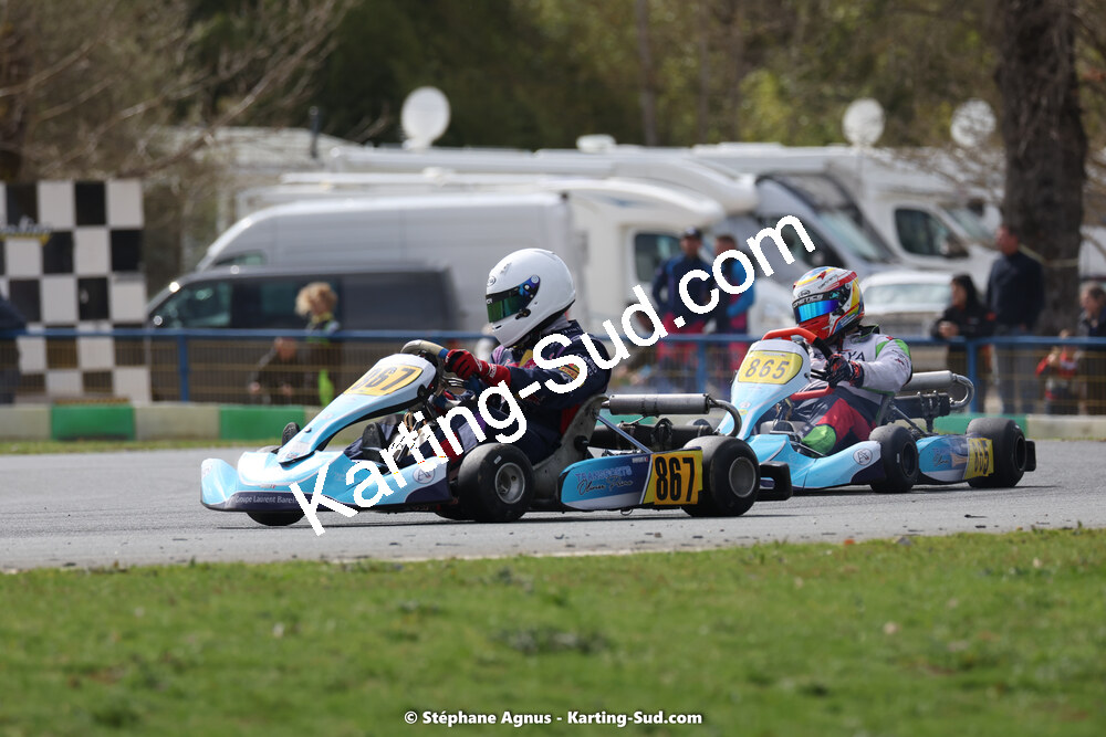 25 & 26/03/2023 : 2ème manche du Championnat du Sud à Layrac (photos Stéphane Agnus) 2023 — karting