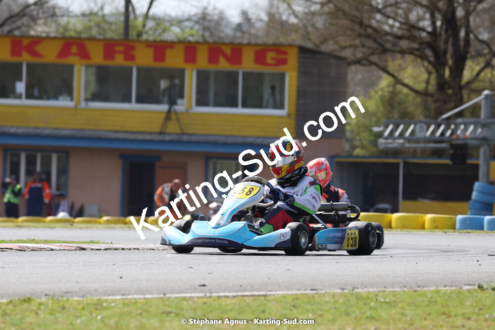 25 & 26/03/2023 : 2ème manche du Championnat du Sud à Layrac (photos Stéphane Agnus) 2023 — karting
