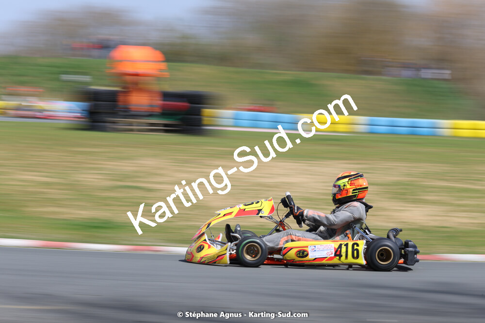 25 & 26/03/2023 : 2ème manche du Championnat du Sud à Layrac (photos Stéphane Agnus) 2023 — karting