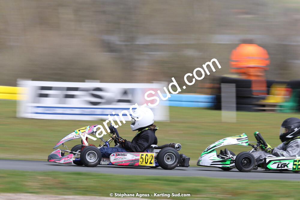 25 & 26/03/2023 : 2ème manche du Championnat du Sud à Layrac (photos Stéphane Agnus) 2023 — karting
