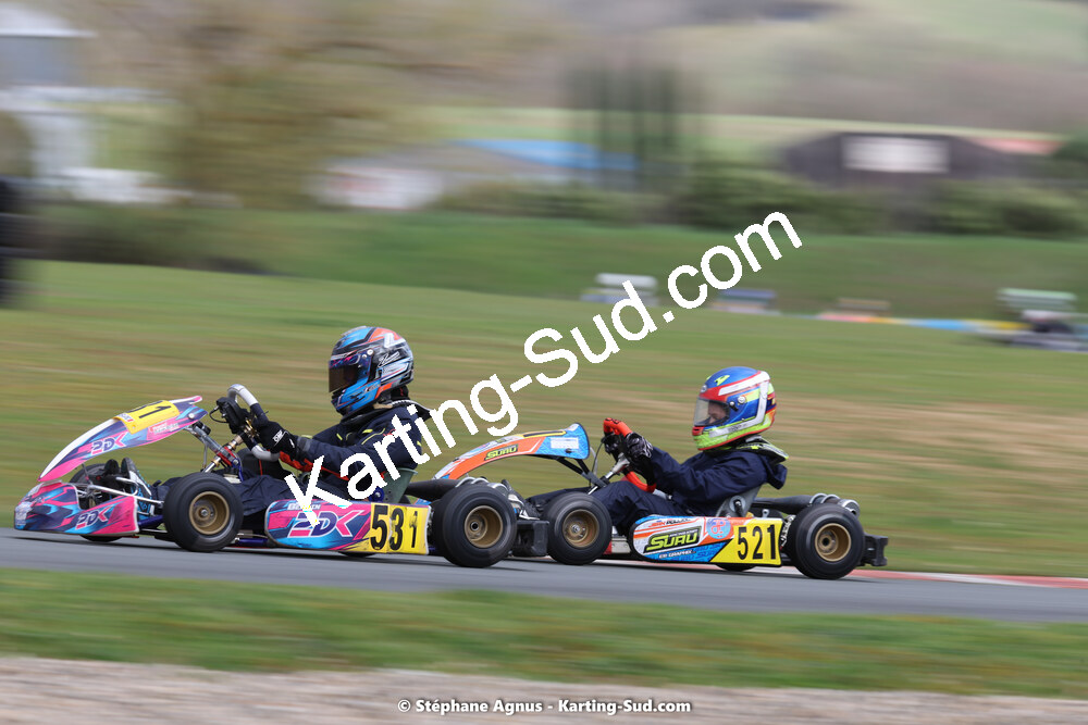 25 & 26/03/2023 : 2ème manche du Championnat du Sud à Layrac (photos Stéphane Agnus) 2023 — karting