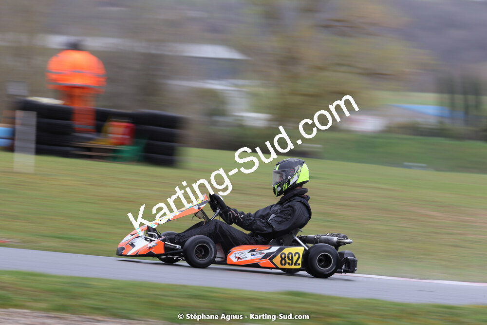25 & 26/03/2023 : 2ème manche du Championnat du Sud à Layrac (photos Stéphane Agnus) 2023 — karting