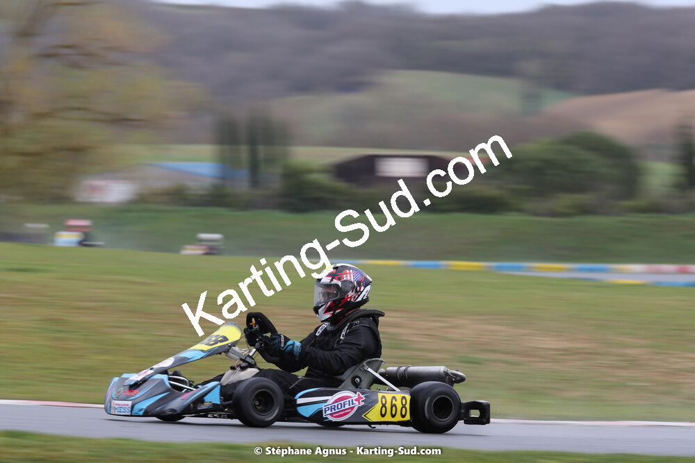 25 & 26/03/2023 : 2ème manche du Championnat du Sud à Layrac (photos Stéphane Agnus) 2023 — karting