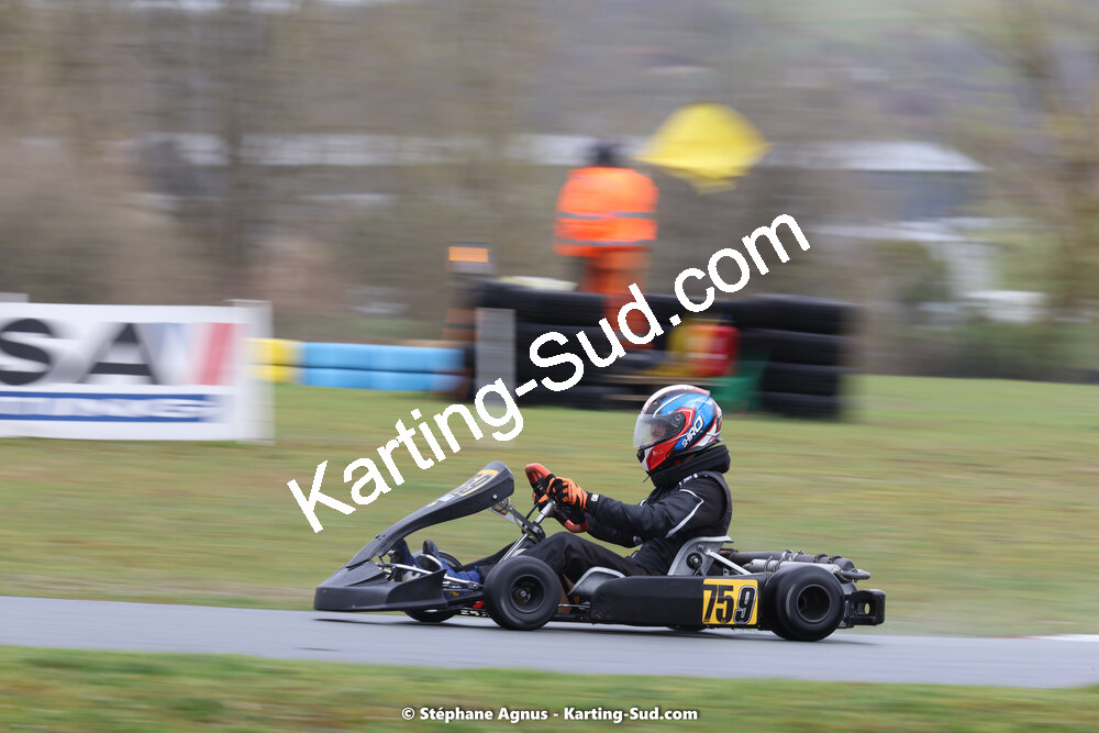 25 & 26/03/2023 : 2ème manche du Championnat du Sud à Layrac (photos Stéphane Agnus) 2023 — karting