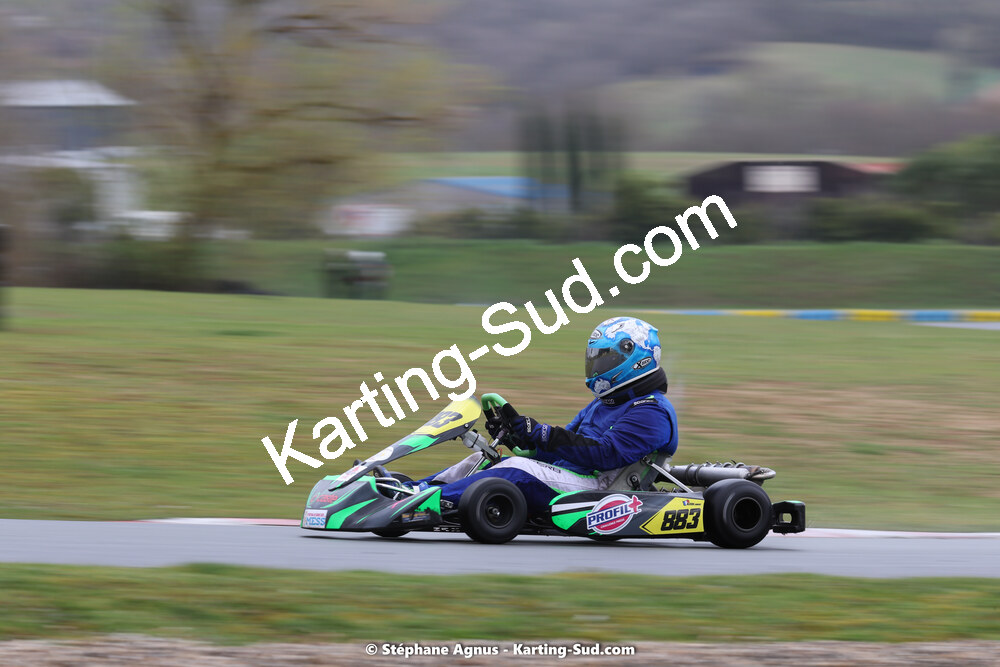25 & 26/03/2023 : 2ème manche du Championnat du Sud à Layrac (photos Stéphane Agnus) 2023 — karting