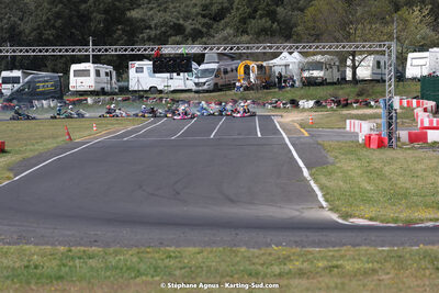 08 & 09/04/2023 : 3ème manche du Championnat du Sud à Fun Kart Brissac (photos Stéphane Agnus) 2023 — karting
