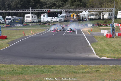 08 & 09/04/2023 : 3ème manche du Championnat du Sud à Fun Kart Brissac (photos Stéphane Agnus) 2023 — karting