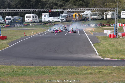 08 & 09/04/2023 : 3ème manche du Championnat du Sud à Fun Kart Brissac (photos Stéphane Agnus) 2023 — karting