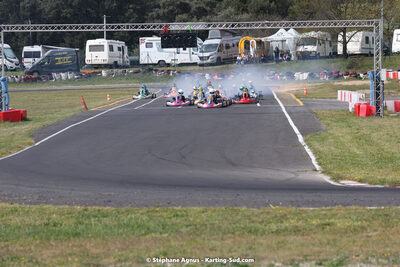 08 & 09/04/2023 : 3ème manche du Championnat du Sud à Fun Kart Brissac (photos Stéphane Agnus) 2023 — karting