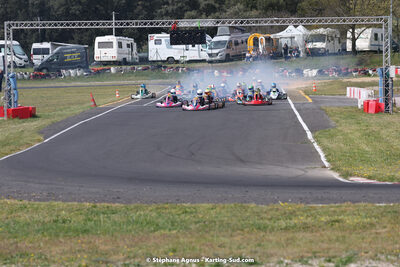 08 & 09/04/2023 : 3ème manche du Championnat du Sud à Fun Kart Brissac (photos Stéphane Agnus) 2023 — karting