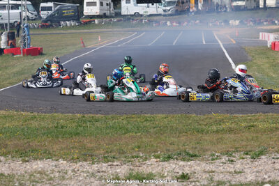 08 & 09/04/2023 : 3ème manche du Championnat du Sud à Fun Kart Brissac (photos Stéphane Agnus) 2023 — karting