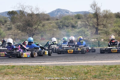 08 & 09/04/2023 : 3ème manche du Championnat du Sud à Fun Kart Brissac (photos Stéphane Agnus) 2023 — karting