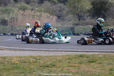 08 & 09/04/2023 : 3ème manche du Championnat du Sud à Fun Kart Brissac (photos Stéphane Agnus) 2023 — karting