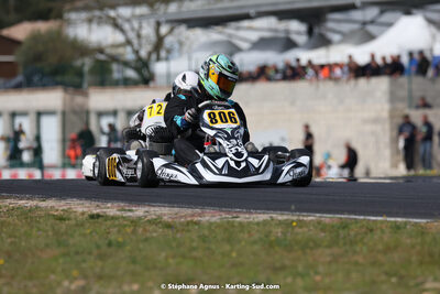 08 & 09/04/2023 : 3ème manche du Championnat du Sud à Fun Kart Brissac (photos Stéphane Agnus) 2023 — karting