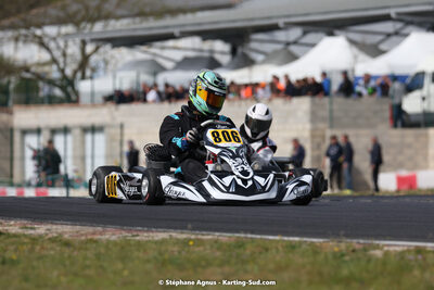 08 & 09/04/2023 : 3ème manche du Championnat du Sud à Fun Kart Brissac (photos Stéphane Agnus) 2023 — karting