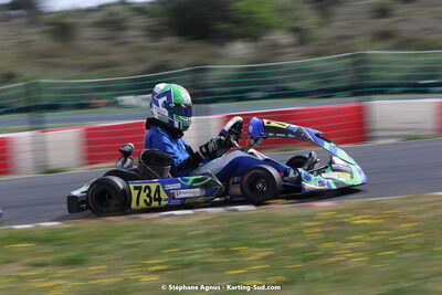 08 & 09/04/2023 : 3ème manche du Championnat du Sud à Fun Kart Brissac (photos Stéphane Agnus) 2023 — karting
