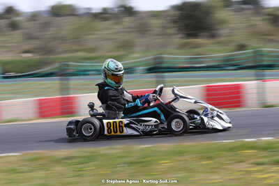 08 & 09/04/2023 : 3ème manche du Championnat du Sud à Fun Kart Brissac (photos Stéphane Agnus) 2023 — karting