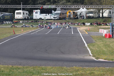 08 & 09/04/2023 : 3ème manche du Championnat du Sud à Fun Kart Brissac (photos Stéphane Agnus) 2023 — karting