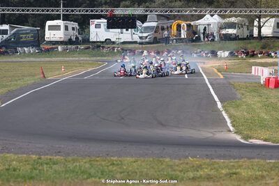 08 & 09/04/2023 : 3ème manche du Championnat du Sud à Fun Kart Brissac (photos Stéphane Agnus) 2023 — karting