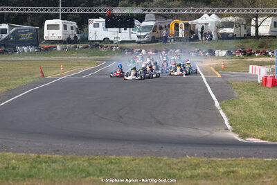 08 & 09/04/2023 : 3ème manche du Championnat du Sud à Fun Kart Brissac (photos Stéphane Agnus) 2023 — karting