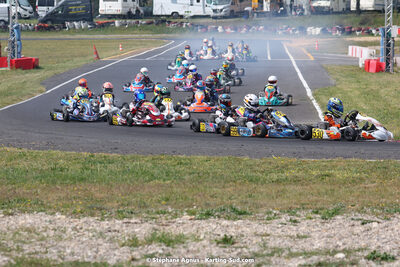 08 & 09/04/2023 : 3ème manche du Championnat du Sud à Fun Kart Brissac (photos Stéphane Agnus) 2023 — karting