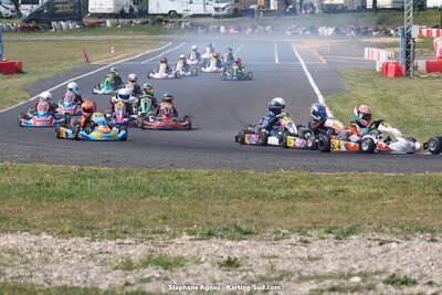 08 & 09/04/2023 : 3ème manche du Championnat du Sud à Fun Kart Brissac (photos Stéphane Agnus) 2023 — karting
