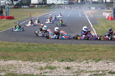 08 & 09/04/2023 : 3ème manche du Championnat du Sud à Fun Kart Brissac (photos Stéphane Agnus) 2023 — karting