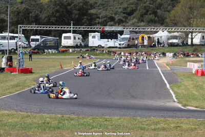 08 & 09/04/2023 : 3ème manche du Championnat du Sud à Fun Kart Brissac (photos Stéphane Agnus) 2023 — karting