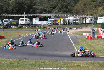 08 & 09/04/2023 : 3ème manche du Championnat du Sud à Fun Kart Brissac (photos Stéphane Agnus) 2023 — karting