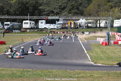 08 & 09/04/2023 : 3ème manche du Championnat du Sud à Fun Kart Brissac (photos Stéphane Agnus) 2023 — karting