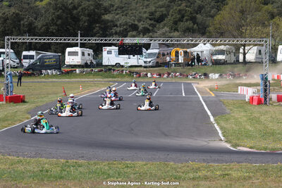 08 & 09/04/2023 : 3ème manche du Championnat du Sud à Fun Kart Brissac (photos Stéphane Agnus) 2023 — karting