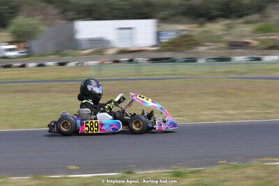 08 & 09/04/2023 : 3ème manche du Championnat du Sud à Fun Kart Brissac (photos Stéphane Agnus) 2023 — karting