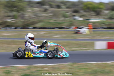 08 & 09/04/2023 : 3ème manche du Championnat du Sud à Fun Kart Brissac (photos Stéphane Agnus) 2023 — karting