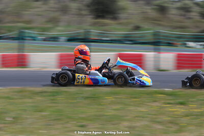 08 & 09/04/2023 : 3ème manche du Championnat du Sud à Fun Kart Brissac (photos Stéphane Agnus) 2023 — karting