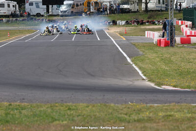 08 & 09/04/2023 : 3ème manche du Championnat du Sud à Fun Kart Brissac (photos Stéphane Agnus) 2023 — karting