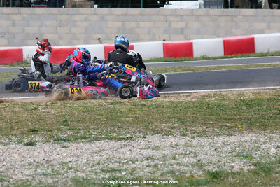 08 & 09/04/2023 : 3ème manche du Championnat du Sud à Fun Kart Brissac (photos Stéphane Agnus) 2023 — karting