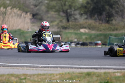 08 & 09/04/2023 : 3ème manche du Championnat du Sud à Fun Kart Brissac (photos Stéphane Agnus) 2023 — karting