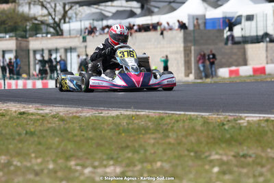 08 & 09/04/2023 : 3ème manche du Championnat du Sud à Fun Kart Brissac (photos Stéphane Agnus) 2023 — karting