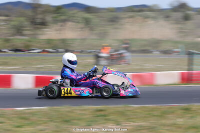 08 & 09/04/2023 : 3ème manche du Championnat du Sud à Fun Kart Brissac (photos Stéphane Agnus) 2023 — karting