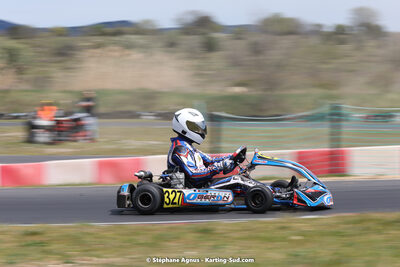 08 & 09/04/2023 : 3ème manche du Championnat du Sud à Fun Kart Brissac (photos Stéphane Agnus) 2023 — karting